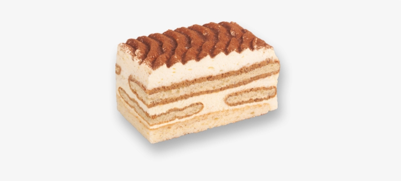 Tiramisu Sliced - Tiramisu, transparent png download
