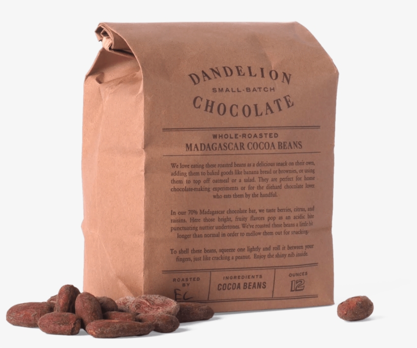Roasted Cocoa Beans - Cocoa Bean, transparent png download