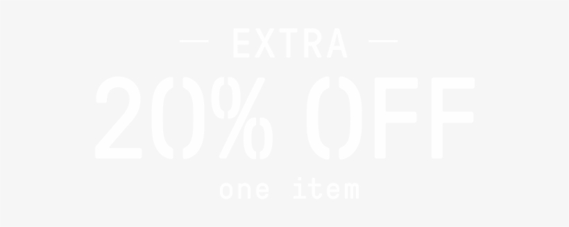 20% Off One Item - 20 Off Storewide Sale, transparent png download