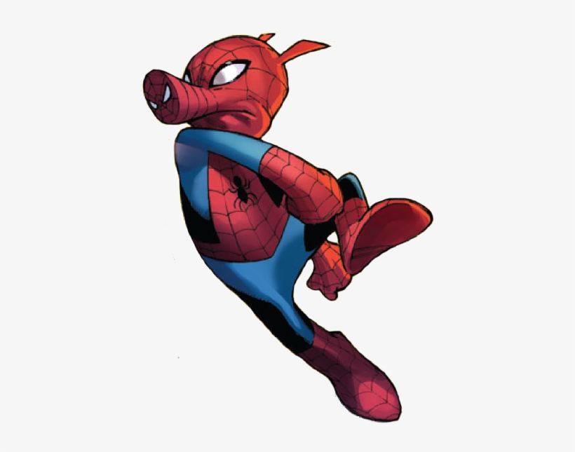 Olivier Coipel's Art Convert For Me In Png - Spider Verse Spider Pig, transparent png download
