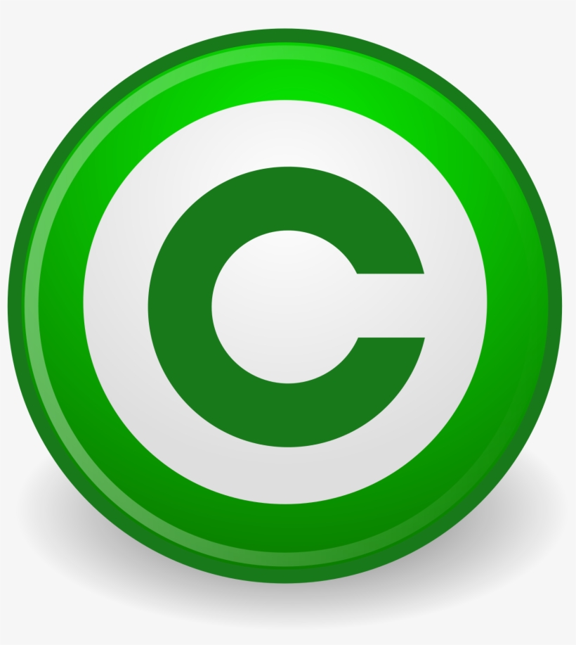 Open - Copyright Symbol, transparent png download