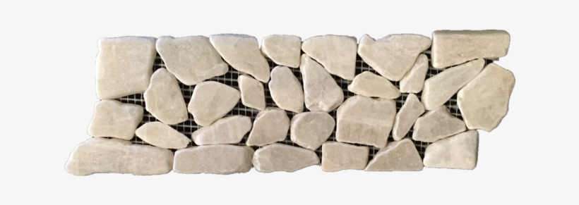 Honey Onyx Tumbled Stone Border - Cobblestone, transparent png download