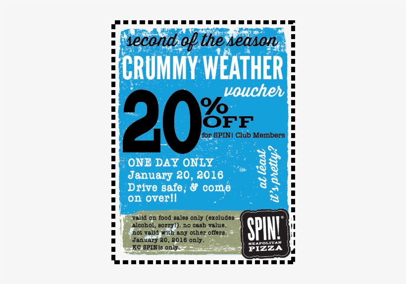 20 Jan - Spin Pizza, transparent png download