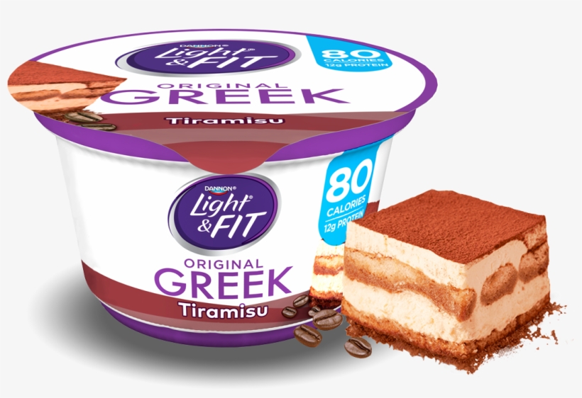 Tiramisu Greek Yogurt - Light & Fit Yogurt, Greek, Nonfat, Mixed Berry, transparent png download