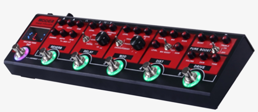 Mooer Red Truck Multi-effects Pedal - Effects Unit, transparent png download