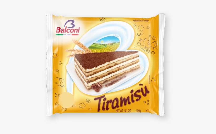 Balconi Tiramisu Cake Gr 400 Transparent Png 1000x1000 Free Download On Nicepng