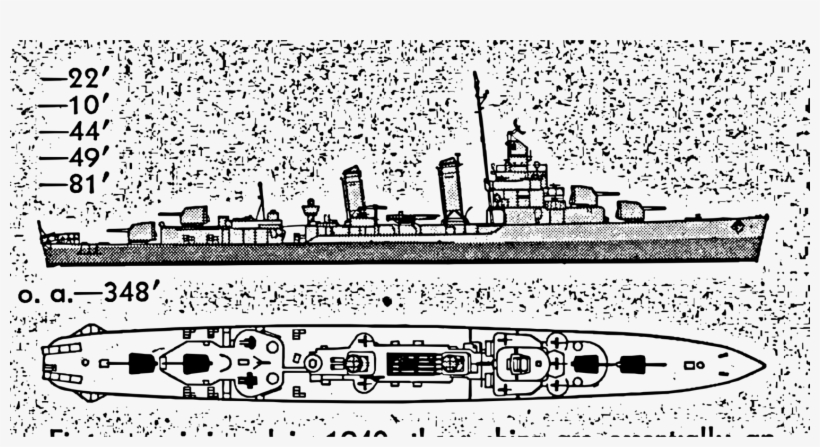Computer Icons Heavy Cruiser Torpedo Boat Battleship - Benson Class Destroyer, transparent png download