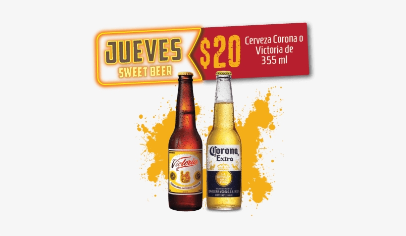 *no Aplica En Servicio Para Llevar - Beer Bottle, transparent png download