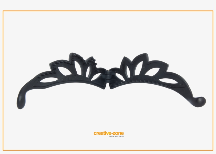 Black Hair Clip, Transparent - Hair, transparent png download