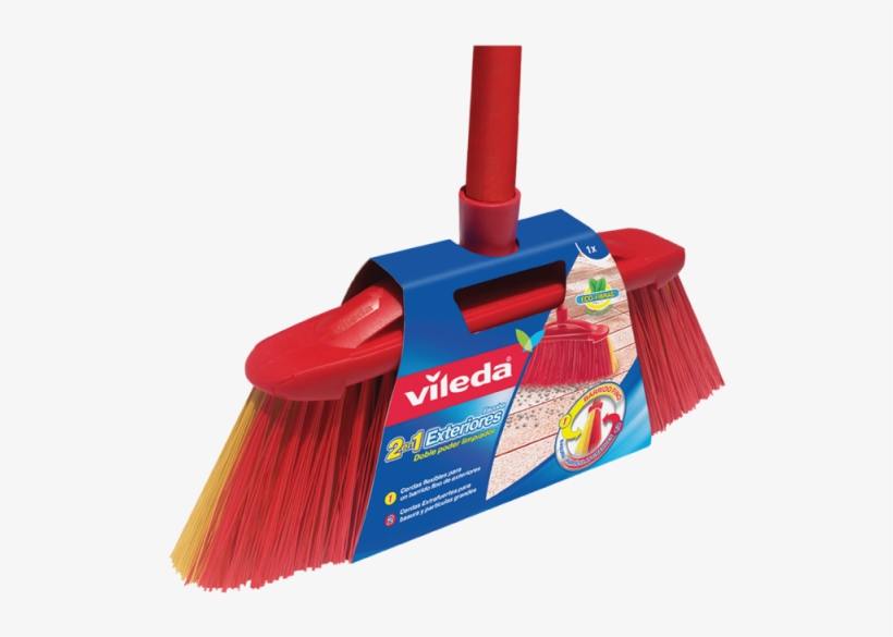 Escoba 2 En 1 Exteriores Italiana - Escobas Exteriores, transparent png download