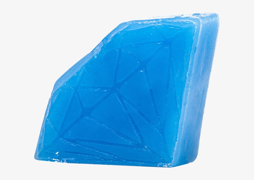 Diamond Brilliant Mini Wax Diamond Blue Single Diamond - Diamond Supply Co Diamond Brilliant Mini Skateboard, transparent png download