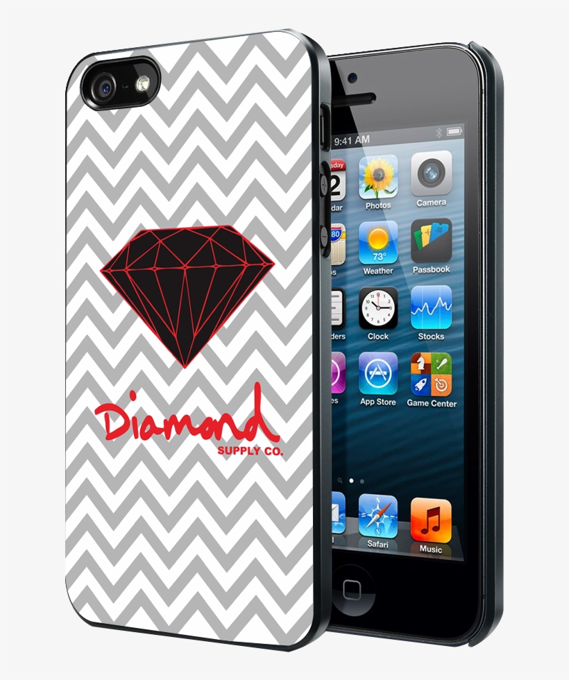 Chevron Red Diamond Supply Co Samsung Galaxy S3 S4 - Friends Tv Show Iphone 4s Case, transparent png download