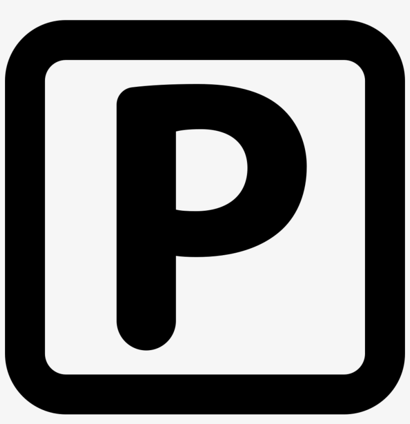 Mall Parking Sign - Icon, transparent png download