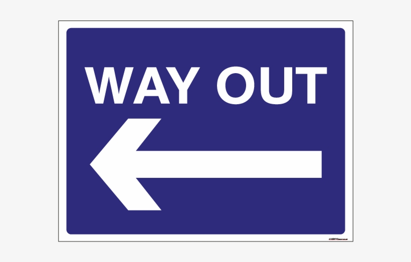 Way Parking Signs Order And Buy Online, Nationwide - Don T Let Door Hit You, transparent png download