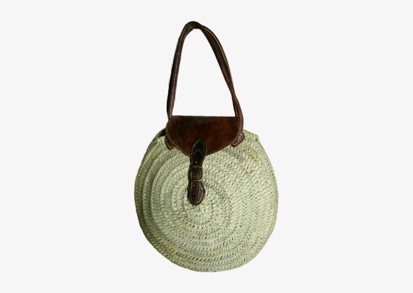 Bolso De Mujer Modelo Redondo Con Asas Y Solapa De, transparent png download