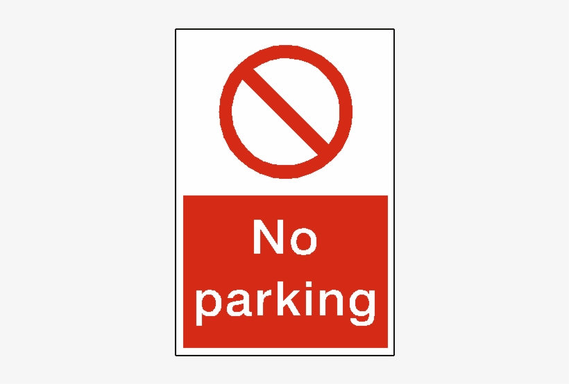 No Parking Sign - No Contractor Parking Sign, transparent png download