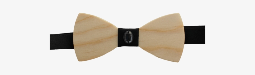 Pajarita Madera Mujer Natural Tie Modelo Basic Negro - Paisley, transparent png download