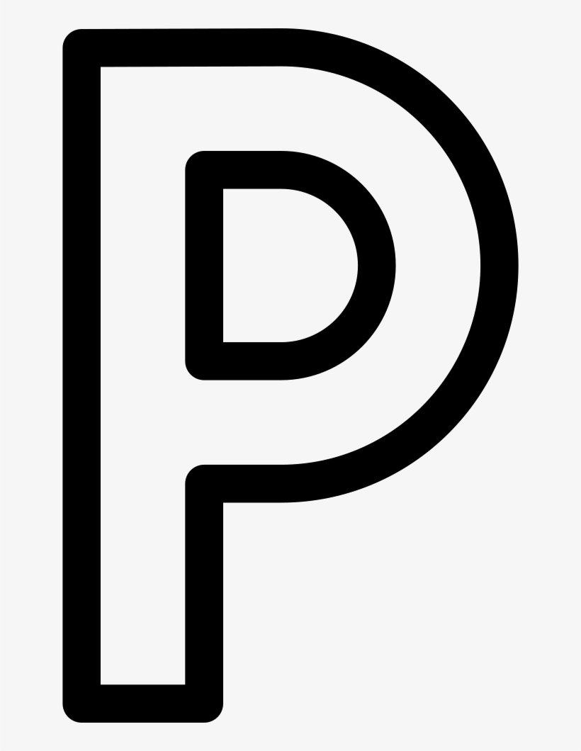 Parking Sign - - Icon, transparent png download