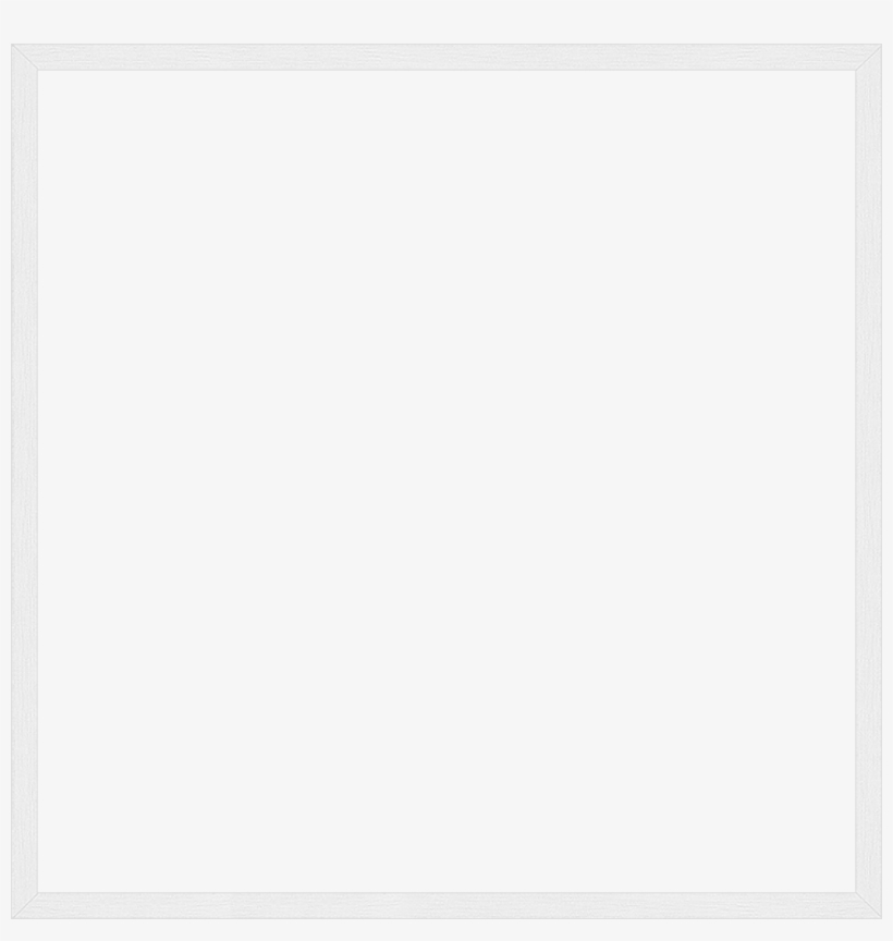 Studio White Wood Frame - Paper Product, transparent png download