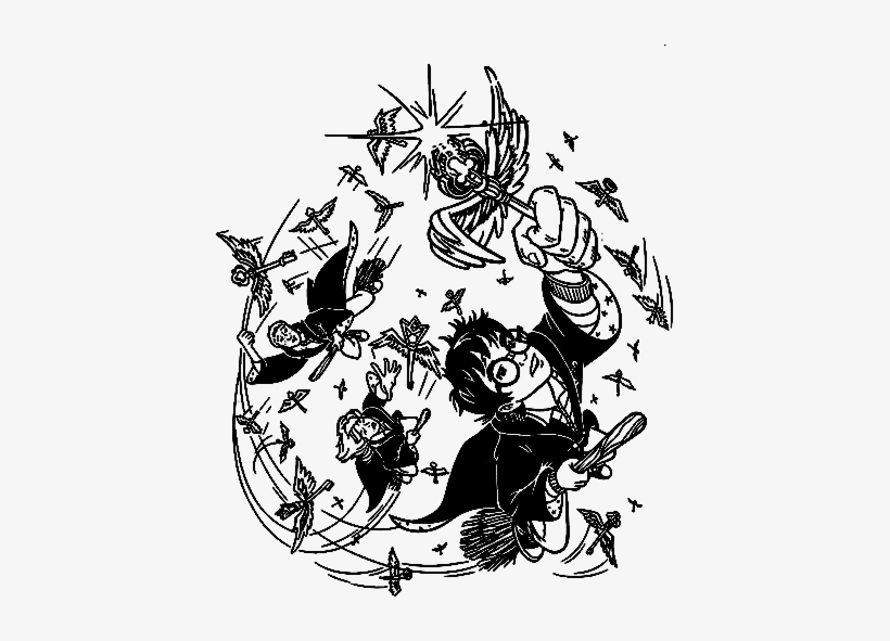 Harry Potter Escoba Voladora - Magical Wizard Themed Handmade Charm Necklaces You, transparent png download