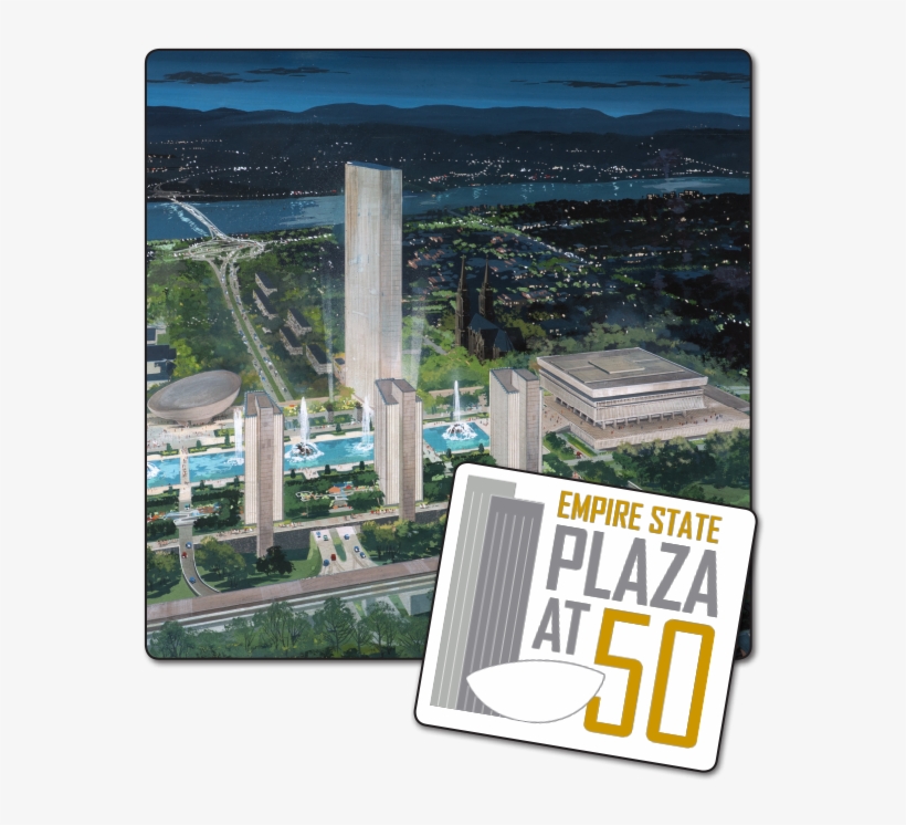 Summer At The Plaza - Empire State Plaza Design, transparent png download
