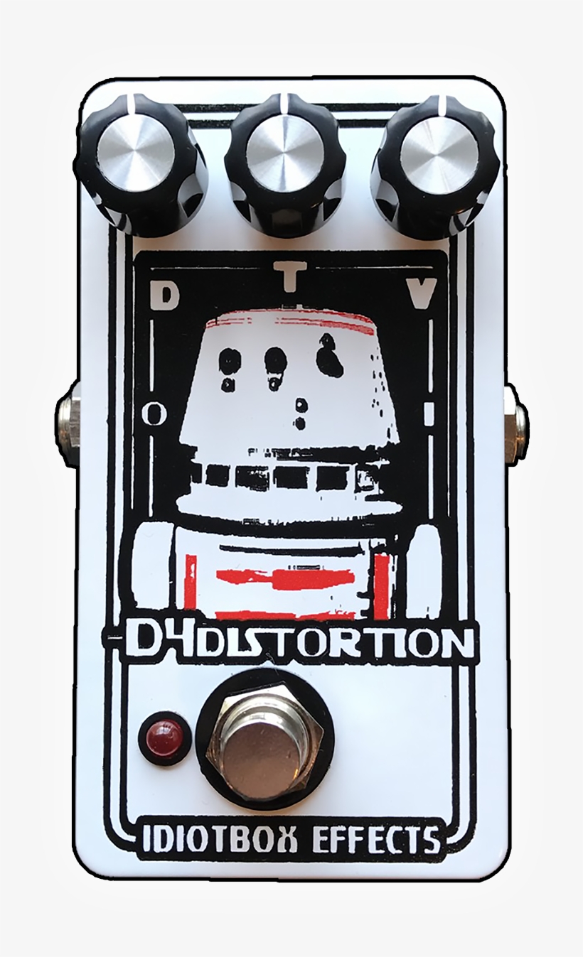 Image Of -d4 Distortion - Store Used Used Idiotbox D4 Distortion Effect Pedal, transparent png download