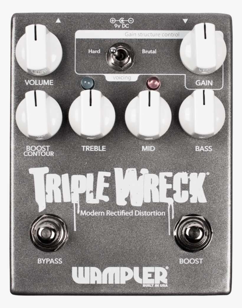 Wampler Triple Wreck Distortion - Wampler Triple Wreck, transparent png download