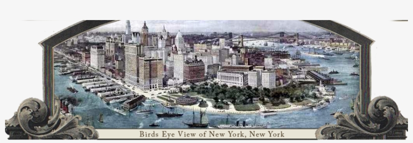 Empire State Postal History Society - Manhattan Map 1914, transparent png download