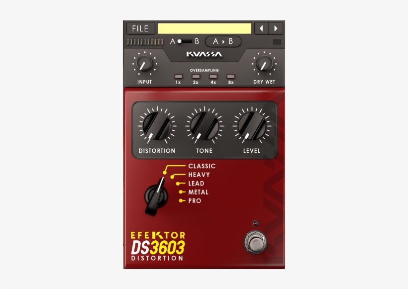 Kuassa Efektor Ds3603 Distortion Plugins Pluginfox - Plug-in, transparent png download