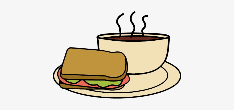 Soup And Sandwich Clip Art