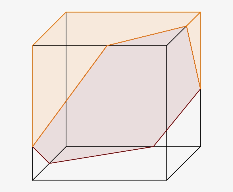 [solucionado] Sección Transversal Es Un Hexágono Regular - Diagram, transparent png download