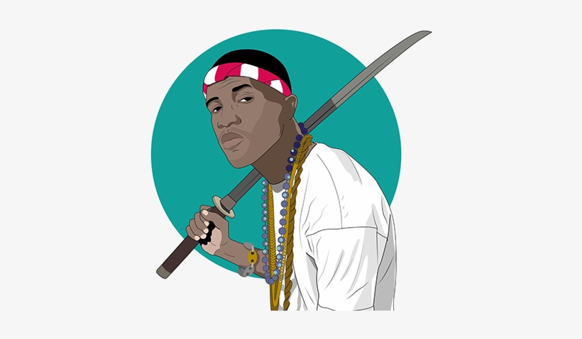 Frank Ocean Illustration On Behance - Frank Ocean Cartoon Png, transparent png download