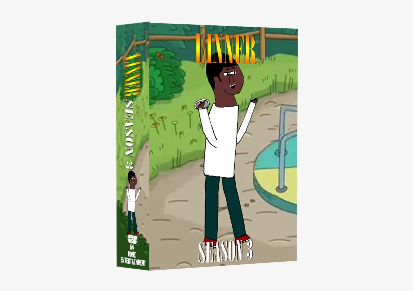 Linner Season 3 Dvd Cover - Cartoon, transparent png download