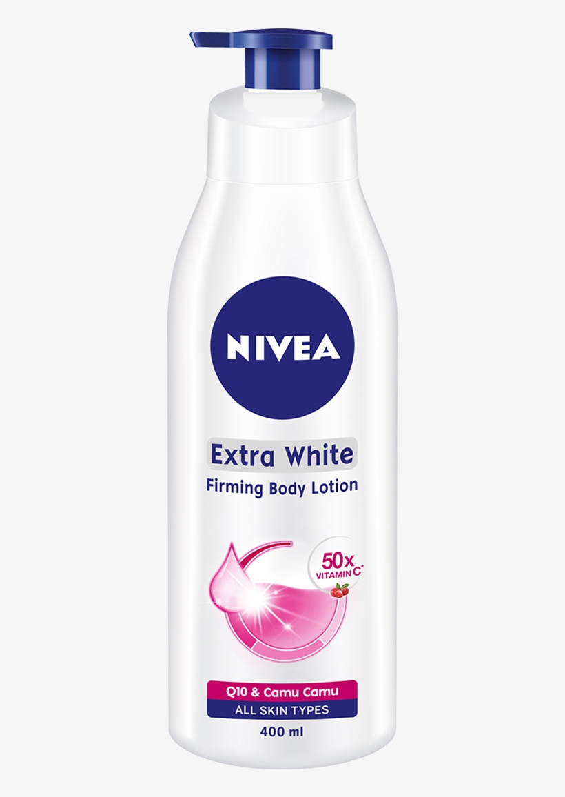 With Super Fruit Extracts & Q10, Your Skin Can Be Smoother, - Whitening Nivea Body Lotion, transparent png download