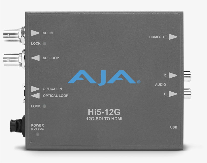 Aja Debuts New 12g Sdi To Hdmi Mini Converters For - Aja Hdmi To 12g 4k, transparent png download