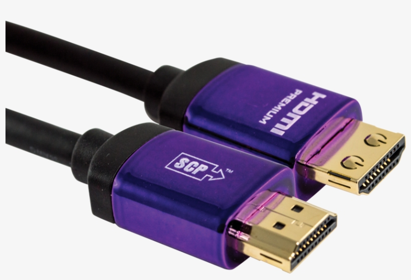 Premium Certified - Ultra Violet - Kabel Hdmi Z Certyfikatem, transparent png download