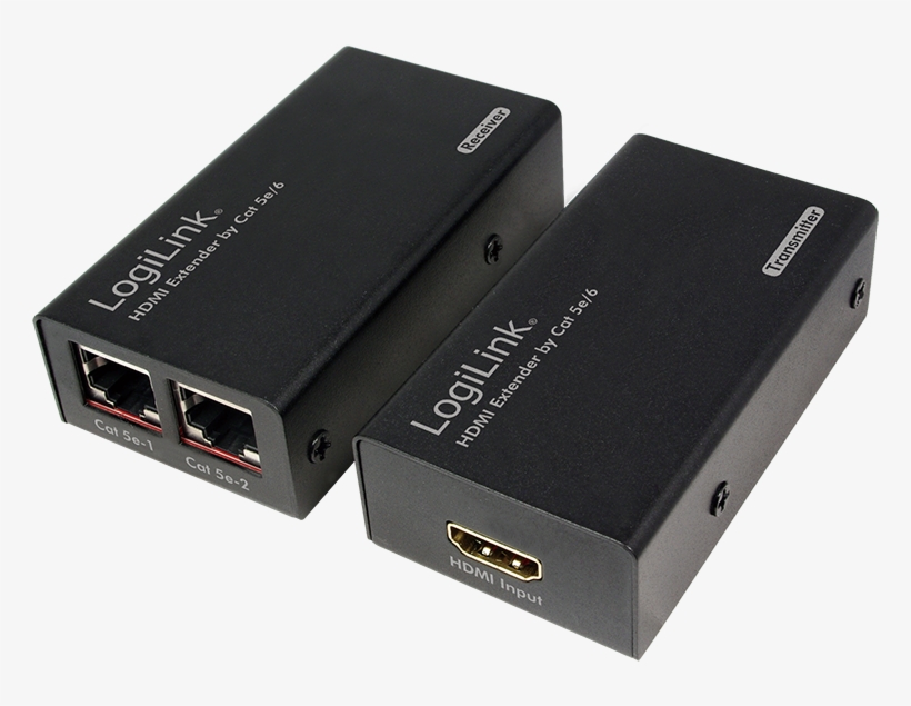 Product Image (png) - Logilink Hdmi Cat5/6 Extender 30 M, transparent png download