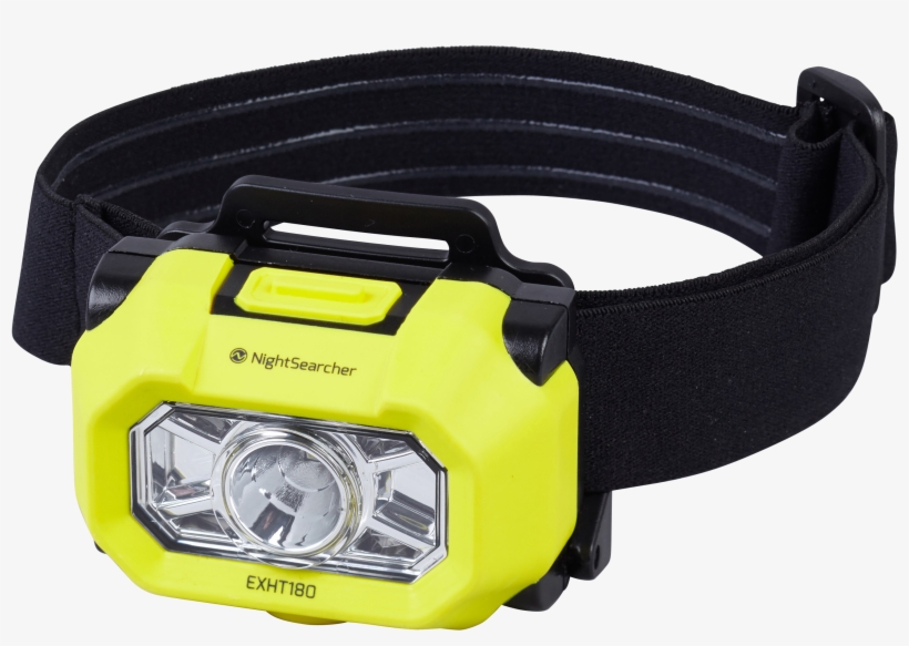 Nightsearcher® Exht180 Intrinsically Safe Head Lamp - Intrinsically Safe Head Torch, transparent png download