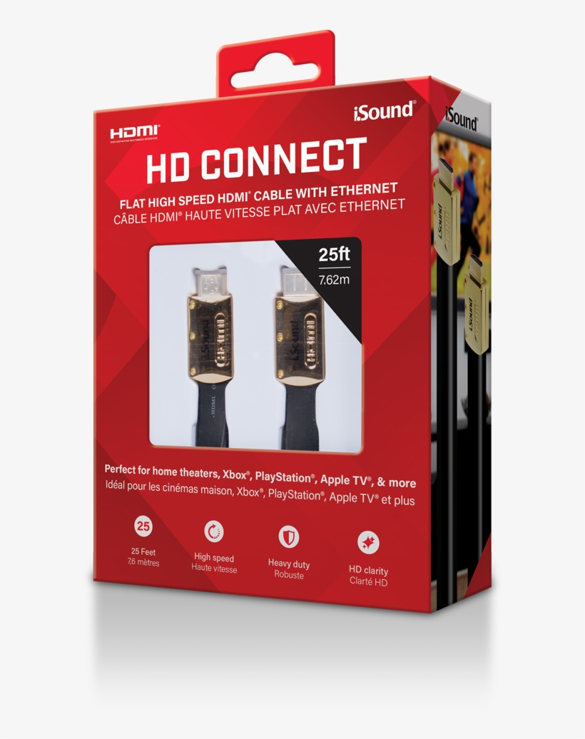 25-feet Hdmi To Hdmi Cable Jj191290, transparent png download