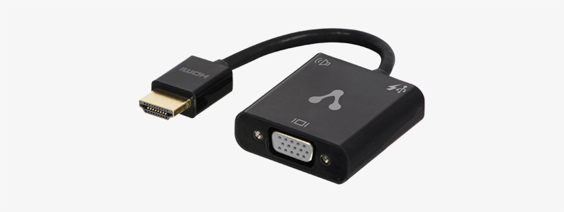 Adaptador Hdmi A Vga Vorago Cab-202 - Lindy Hdmi Male To Vga Female With Audio, transparent png download