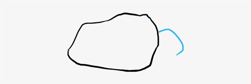 How To Draw Rocks - Line Art, transparent png download
