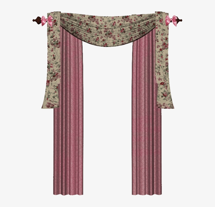 Preciosas Cortinas Y Telones Para Quienes Hacen Scrap - Curtain, transparent png download