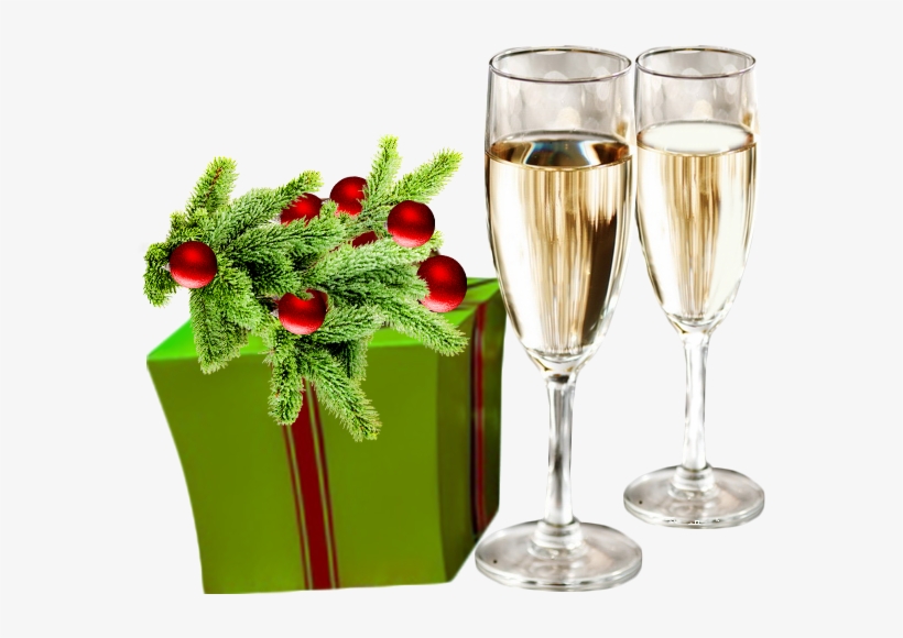 Regalos Para Navidad - Champagne, transparent png download