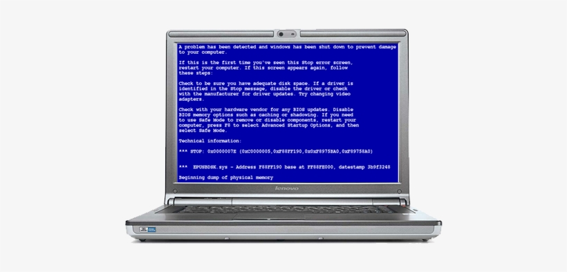 Blue Screen Of Death (bsod) Mousepad, transparent png download