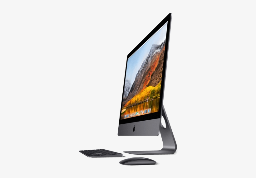 Apple Imac With Keyboard And Mouse - Imac Pro, transparent png download