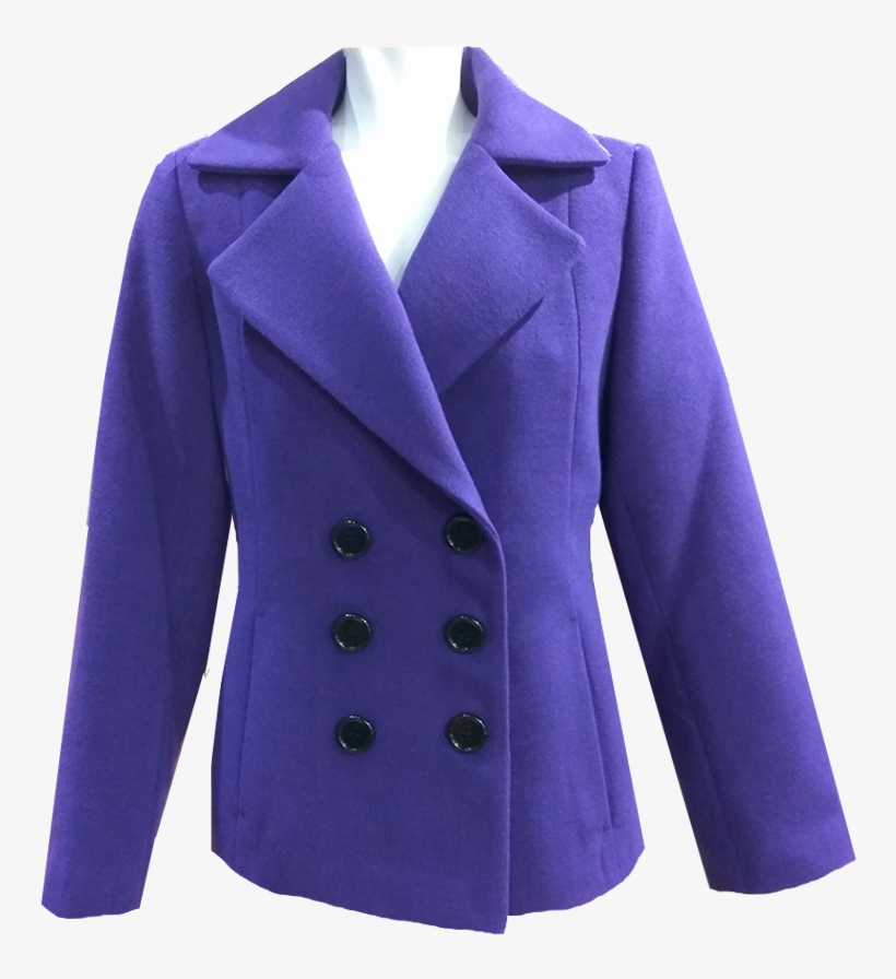 purple formal jacket