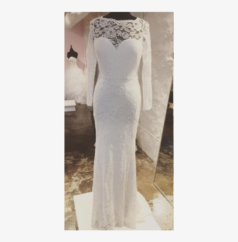 White Wedding Dresses, White Lace Wedding Dresses, - Wedding Dress, transparent png download