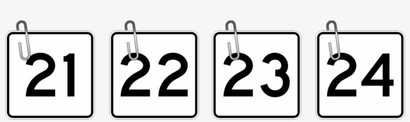 Enter Image Description Here - Florida State Road 23 Sticker Decal R1358 Highway Sign, transparent png download