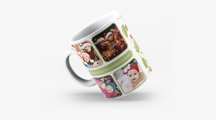 Taza De Navidad - Tazas Personalizadas Navideñas Png, transparent png download