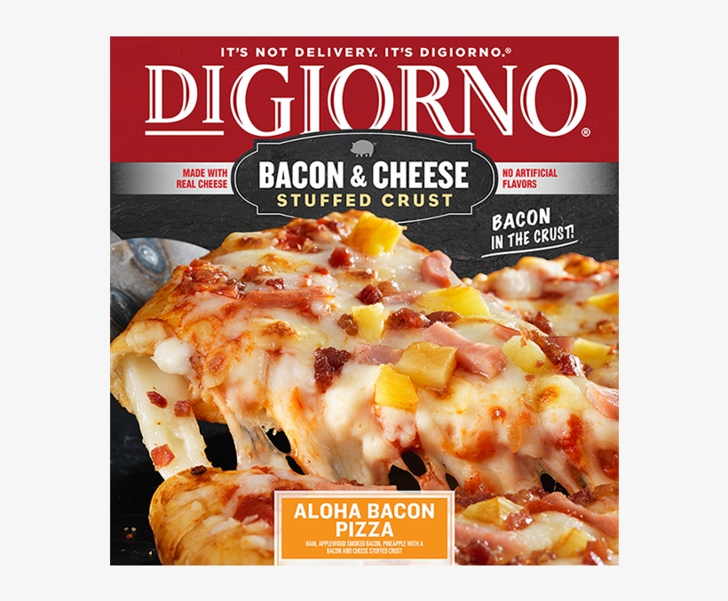 Digiorno Bacon & Cheese Stuffed Crust Bacon Me, transparent png download